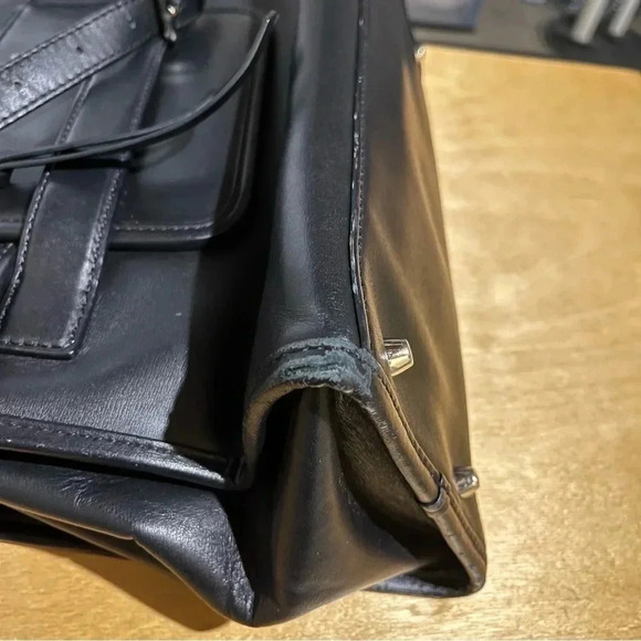 MARC JACOBS Madison Medium Black Leather Shoulder Crossbody Bag - Picture 13 of 16